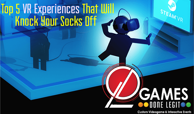 Top 5 VR Experiences That Will Knock Your Socks Off