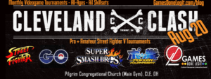Cleveland Clash: Street Fighter x Smash x pGO – Aug. 20