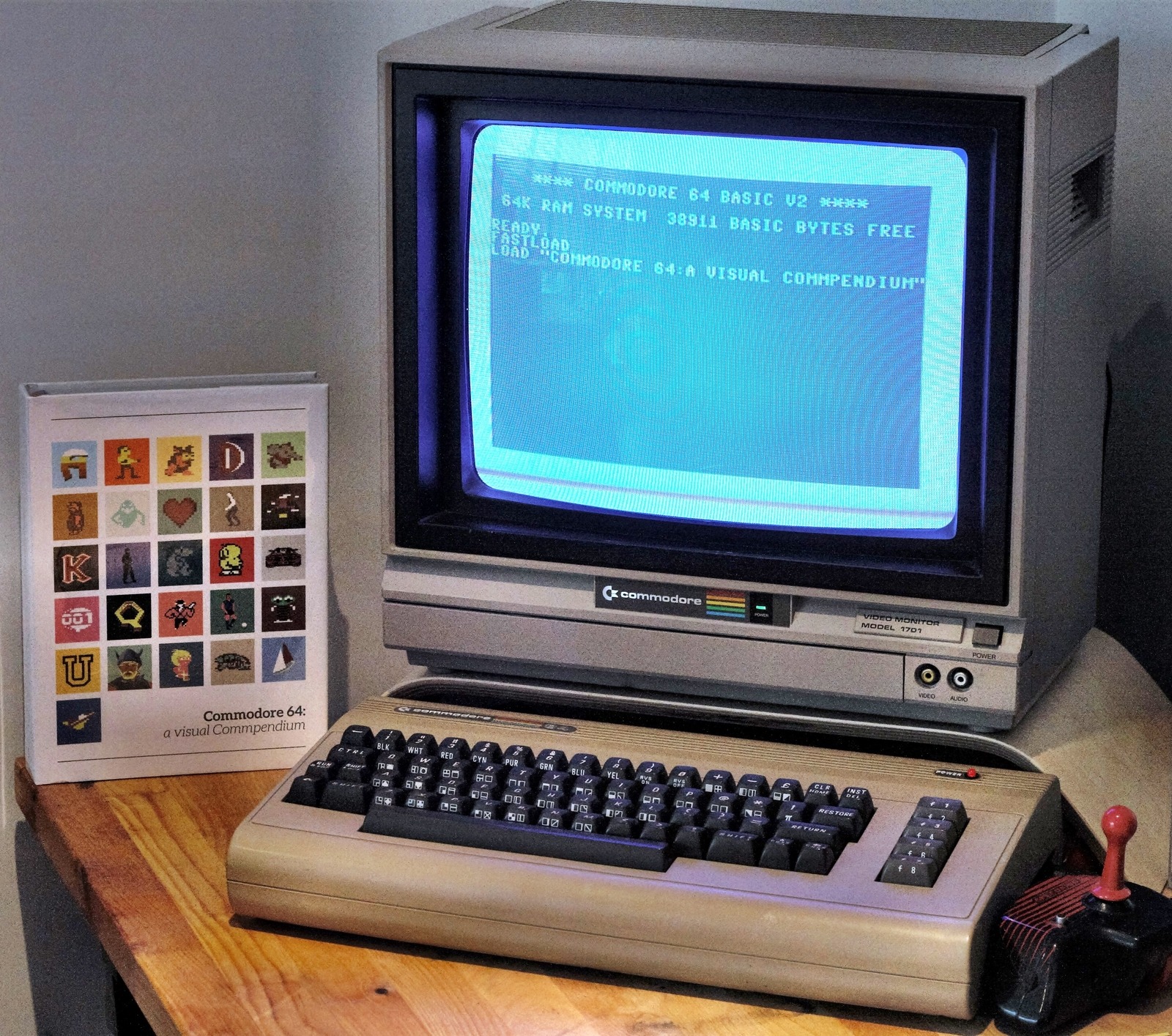 Commodore 64 monitor CRT of Games Done Legit