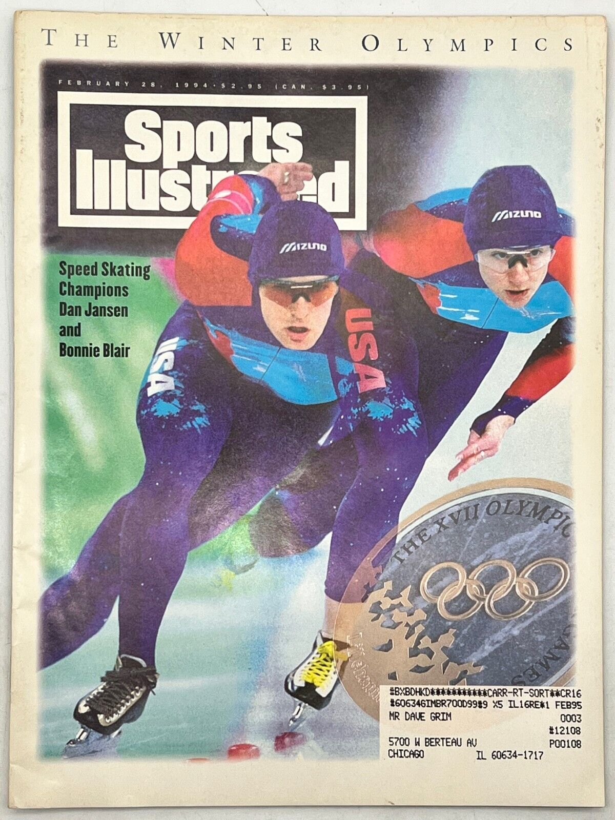SPORTS-ILLUSTRATED-FEB-28-1994-Dan-Jansen-Bonnie-Blair-Speed-Skating-Olympics-256061928588