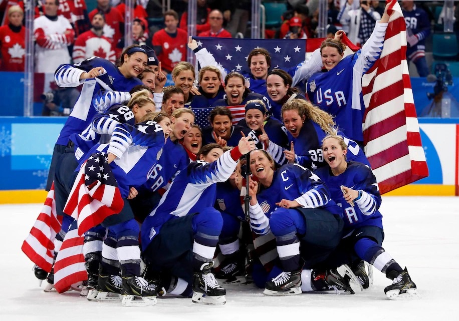 womens hockey gold USA
