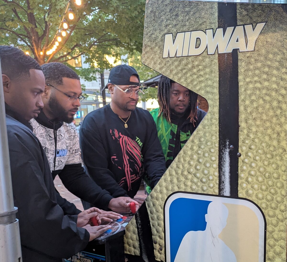 NBA Jam 4 players real machine